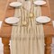 Champagne Gold Table Runner Cheesecloth Summer Boho Gauze Rustic Cheese Cloths